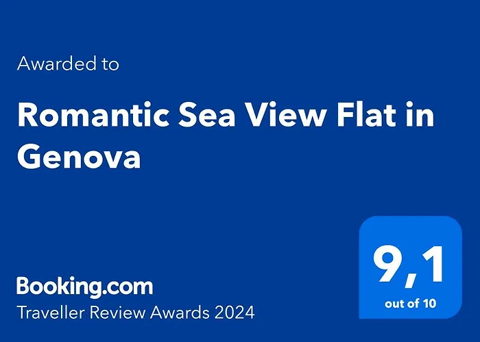 Romantic Sea View Flat In Genova